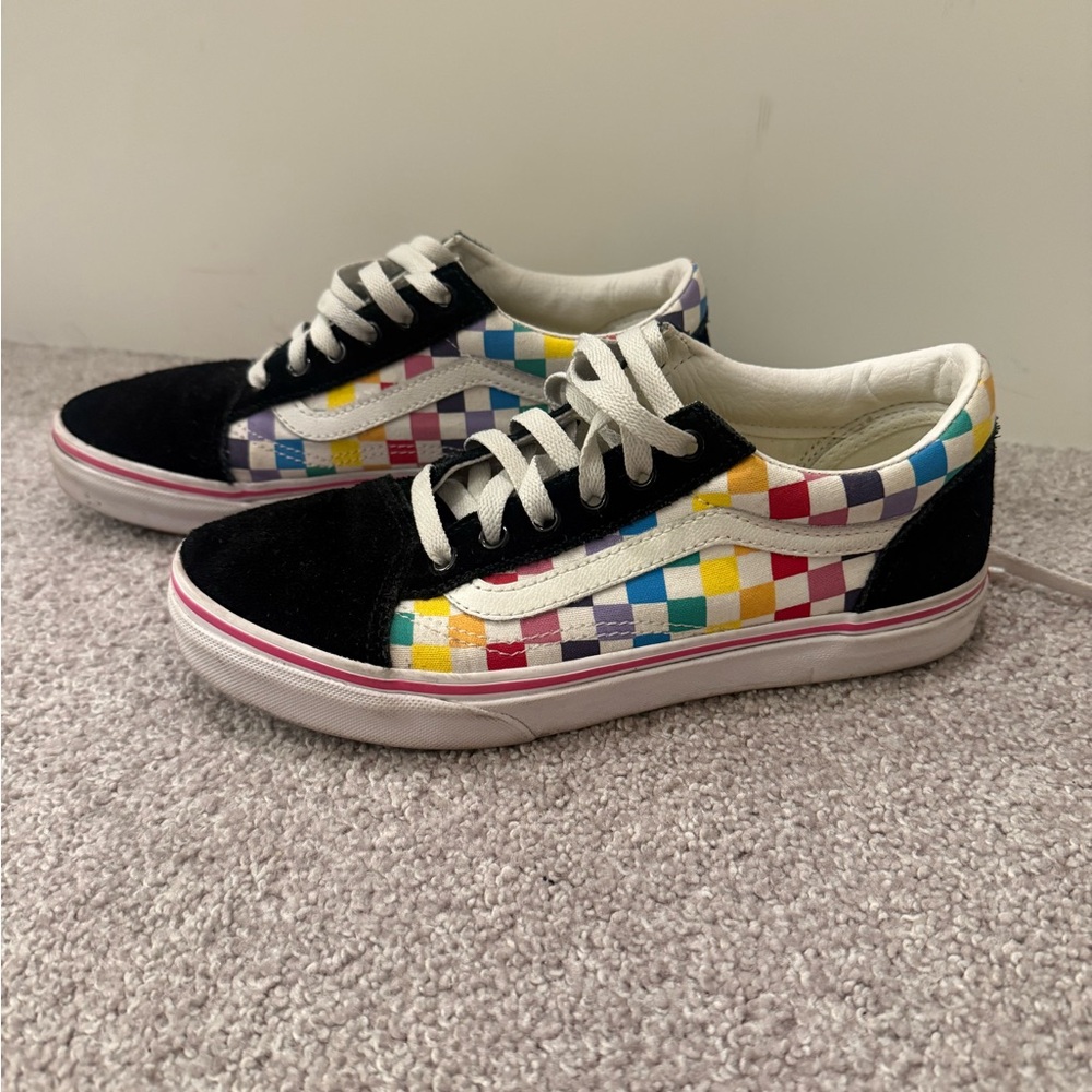 Vans Rainbow Chex Sneaker